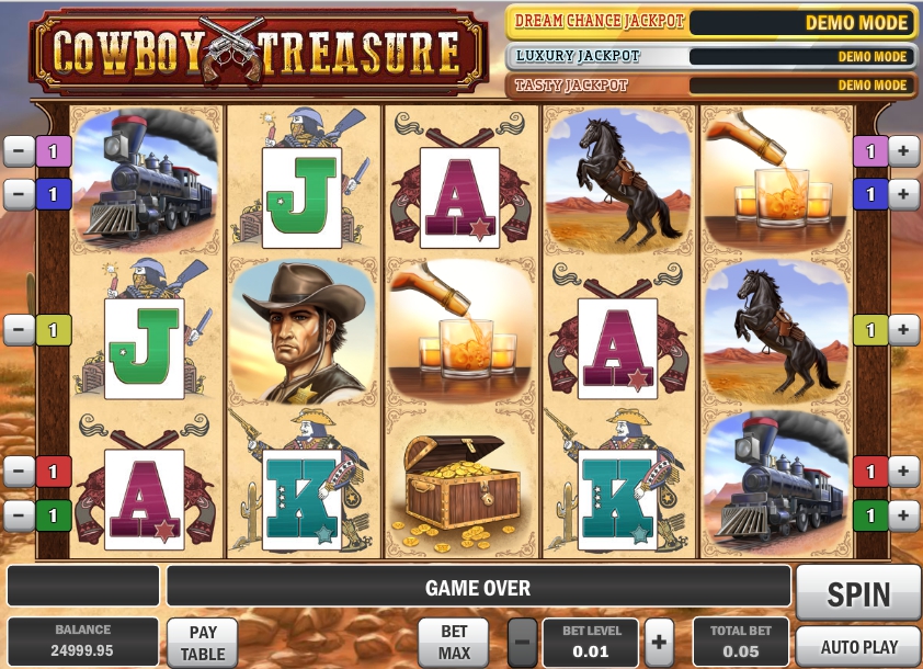 Игровой автомат Cowboy Treasure