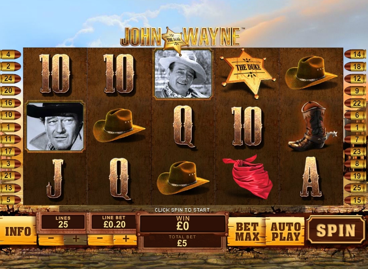 Игровой автомат John Wayne
